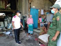 Cegah Penyebaran DBD, Kelurahan Ubung Berikan Pembinaan Kepada Pedagang Barang Bekas DBD