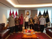 Menteri Hukum dan HAM Terima Audiensi Pengurus Harian PHDI Pusat PHDI