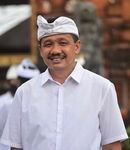 Sasih Kawulu Dilaksanakan Caru Godel Selem Batu di Pura Petitenget Pura Petitenget