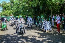Konvoi Bebas Polusi Tandai Kolaborasi ITS Indonesia, WRI Indonesia, dan Grab Dukung Presidensi G20 Indonesia di Bali G20