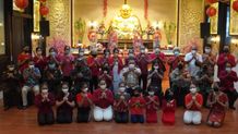 Bupati Tamba Tinjau Malam Tahun Baru Imlek Imlek