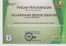 Kado Awal Tahun, Kejari Badung Berhasil Raih Peringkat Pertama BMN Award KPKNL Denpasar Kado Awal Tahun