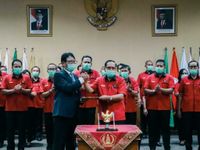 Pengurus KONI Badung Masa Bakti 2021-2025 Dikukuhkan, Sekda Adi Arnawa: Pertahankan “Tradisi” Juara Umum KONI Badung