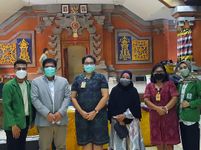 Praktek Mata Kuliah English for Tourism, Mahasiswa Universitas Islam Negeri Alauddin Makassar Kunjungi FIB Unud Kunjungan
