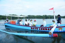 Persiapan G20 Tahun 2022, Laksanakan Aksi Bersih Mangrove di Estuary Dam Suwung Denpasar Mangrove