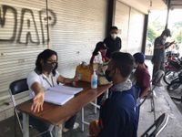 Lagi, 10 Orang Terjaring Razia Masker di Ubung Kaja Masker