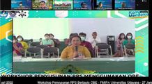 Perkuat Kualitas Pendidikan, FMIPA Gelar Workshop Penyusunan RPS Berbasis OBE MIPA