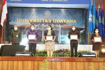 FMIPA Raih Tiga Apresiasi Prodi Unggul dan Gedung Baru Pada Refleksi Akhir Tahun 2021 UNUD MIPA