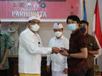 Dorong Kreativitas dan Inovasi Mahasiswa, Fakultas Pariwisata Unud Gelar Pelantikan Pengurus Ormawa Periode 2022-2023 Ormawa