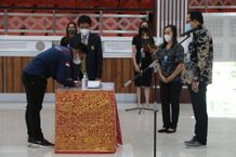Pelantikan Ketua dan Wakil Ketua Ormawa Periode 2022 di Lingkungan Universitas Udayana Ormawa