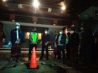 Wali Kota Jaya Negara Bersama Forkopimda Tinjau Fasilitas Publik Saat Malam Pergantian Tahun Tahun Baru 2022
