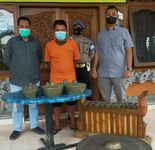 Gong di Pura Dalem Gegelang Hilang Dicuri, Polsek Mengwi Ungkap Pelakunya Pencuri Gong di Pura