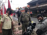 15 Pelanggar Masker Terjaring di Padangsambian Prokes