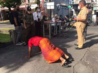 Melanggar Prokes, 37 Orang Terjaring Tim Yustisi Denpasar Prokes