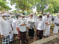 Wali Kota Jaya Negara Hadiri Pemelaspasan Tempat Pengabenan di Setra Bugbug Kawasan Setra Badung Setra Badung