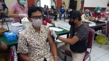 Gandeng BI, Korem Wira Satya Percepat Vaksinasi Tahap 3 di Bali Vaksin Booster