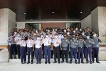 Dinas Perhubungan Badung Gelar Apel PAM Pengamanan Melasti dan Tawur Agung Kesanga Nyepi 2022