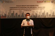 Bupati Suwirta Buka FGD Penyusunan Publikasi Klungkung Dalam Angka Tahun 2022 FGD