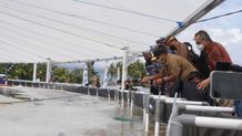 Kunjungi Laboratorim INAP Pebuahan Jembrana, Kasal LaksamanaYudo Margono: Langkah Awal Menuju 1.000 INAP di Indonesia INAP