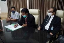 Rektor Unud Tandatangani Kerja Sama Pemanfaatan Food Court Food Court