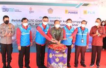 Gubernur Koster Groundbreaking Pembangunan Pembangkit Listrik Tenaga Gas di Pesanggaran Denpasar PLN