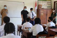 Peningkatan Kasus Covid-19, Pembelajaran Secara Daring Kembali Diterapkan PTM di Jembrana