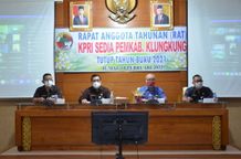 Sekda Winastra Hadiri RAT Koperasi Sedia Tutup Tahun Buku 2021 Koperasi