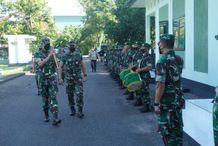 Kunker Hari Kedua, Pangdam Tekankan Kesiapan Korem Wira Bhakti Menghadapi Even Internasional TNI