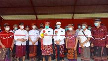 Bupati Bangli Didampingi Wakil Bupati Luncurkan TPS3R Desa Tiga Sampah