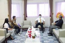 Rektor Universitas Udayana Terima Audiensi Springer Nature Audiensi