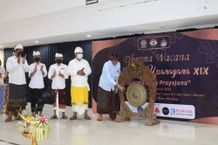 FPMHD Unud Gelar Dharma Wacana Mahasisya Upanayana XIX “Dharma Guna Prayojana” Dharma Wacana