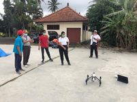 Peneliti FTP Unud Kembangkan Teknologi Drone untuk Monitoring Serangan Hama dan Penyakit Padi di Bali Drone Sawah