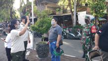 Salah Gunakan Masker, 20 Orang Ditertibkan Tim Yustisi Denpasar Prokes