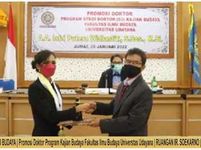 Dosen IPBI Raih Gelar Doktor Kajian Budaya Melalui Kajian Mitos Men Brayut Men Brayut