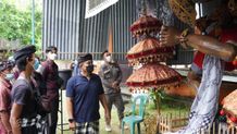 Penilaian Ogoh-ogoh, Wabup Ipat: Gunakan Bahan Ramah Lingkungan Ogoh-ogoh