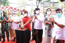 Gubernur Bali Resmikan Pasar Seni Sukawati Blok C Pasar Seni Sukawati