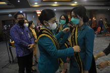 Sagung Antari Jaya Negara Lantik Ketua TP PKK Kecamatan dan Kelurahan di Denpasar Pelantikan Bunda Paud