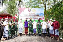 Bupati Tabanan Apresiasi Sinergi TNI dan Masyarakat dalam Pembangunan Pompa Hydram di Desa Tangguntiti Pompa Hydram TNI