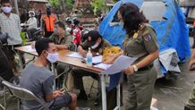 Tekan Penularan Covid-19, Tim Yustisi Denpasar Gencarkan Penertiban Prokes Prokes