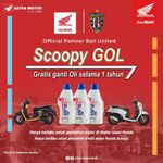 Promo “Scoopy Gol”, Gratis Ganti Oli Setahun Honda Scoopy