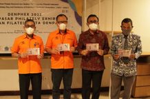 Jaya Negara Buka 6th Denpasar Philately Exhibition 6th Denpasar Philately Exhibition