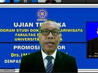 Akulturasi Budaya Bali-Tionghoa Sebagai Produk Wisata Minat Khusus di Bali Antarkan Made Sendra Sabet Gelar Doktor Pariwisata Akulturasi