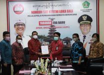 Pemkab Tabanan Hadiri Exit Tim Pemeriksaan Interim LKPD 2021 BPK-RI Perwakilan Bali BPK RI