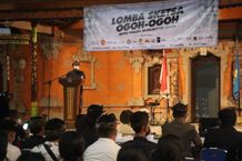 Sekda Adi Arnawa Hadiri Lomba Sketsa Ogoh-ogoh se-Kelurahan Benoa Benoa