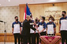 Dikukuhkan Sebagai Ketua Perbasi Bali Masa Bakti 2021-2025, Adi Arnawa Komit Majukan Prestasi Basket Merata di Seluruh Bali Basket