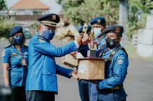 Diskarmat Badung Peringati HUT Pemadam Kebakaran dan Penyelamatan Indonesia HUT Damkar