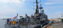 Kapal Perang Australia Merapat di Dermaga Benoa, Ada Apa? Kapal Perang