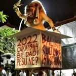 Be Dadi Pesu Ne? Ogoh-ogoh Kreatif Sekaa Teruna Banjar Serangan Mengwi Ogoh-ogoh