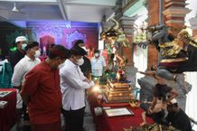 Apresiasi Kreativitas Anak Muda, Sekda Kota Denpasar Buka Lomba Ogoh-ogoh Mini di Banjar Tampakgangsul Lomba Ogoh-ogoh