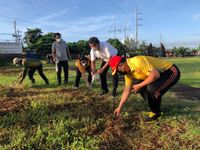 Peringati Rahina Tumpek Wayang, Pemkot Denpasar Lakukan Bersih Bersih Lapangan Made Pica Sanur Jagat Kerthi